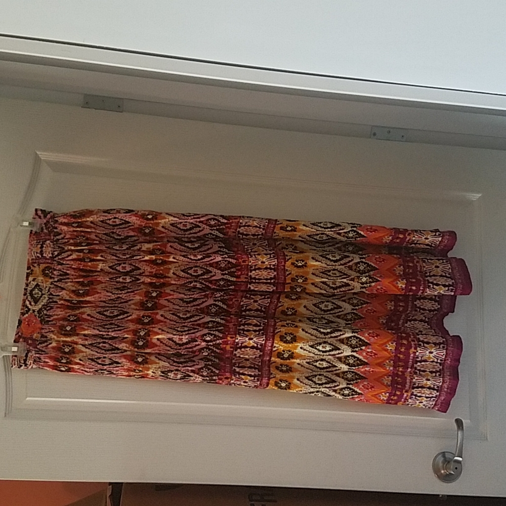 Chaundry KC Aztec Print Maxi Skirt, Size Small